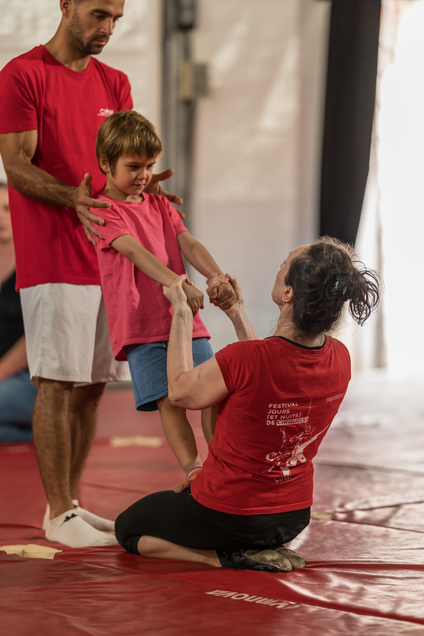 Atelier cirque parent-enfant au CIAM
