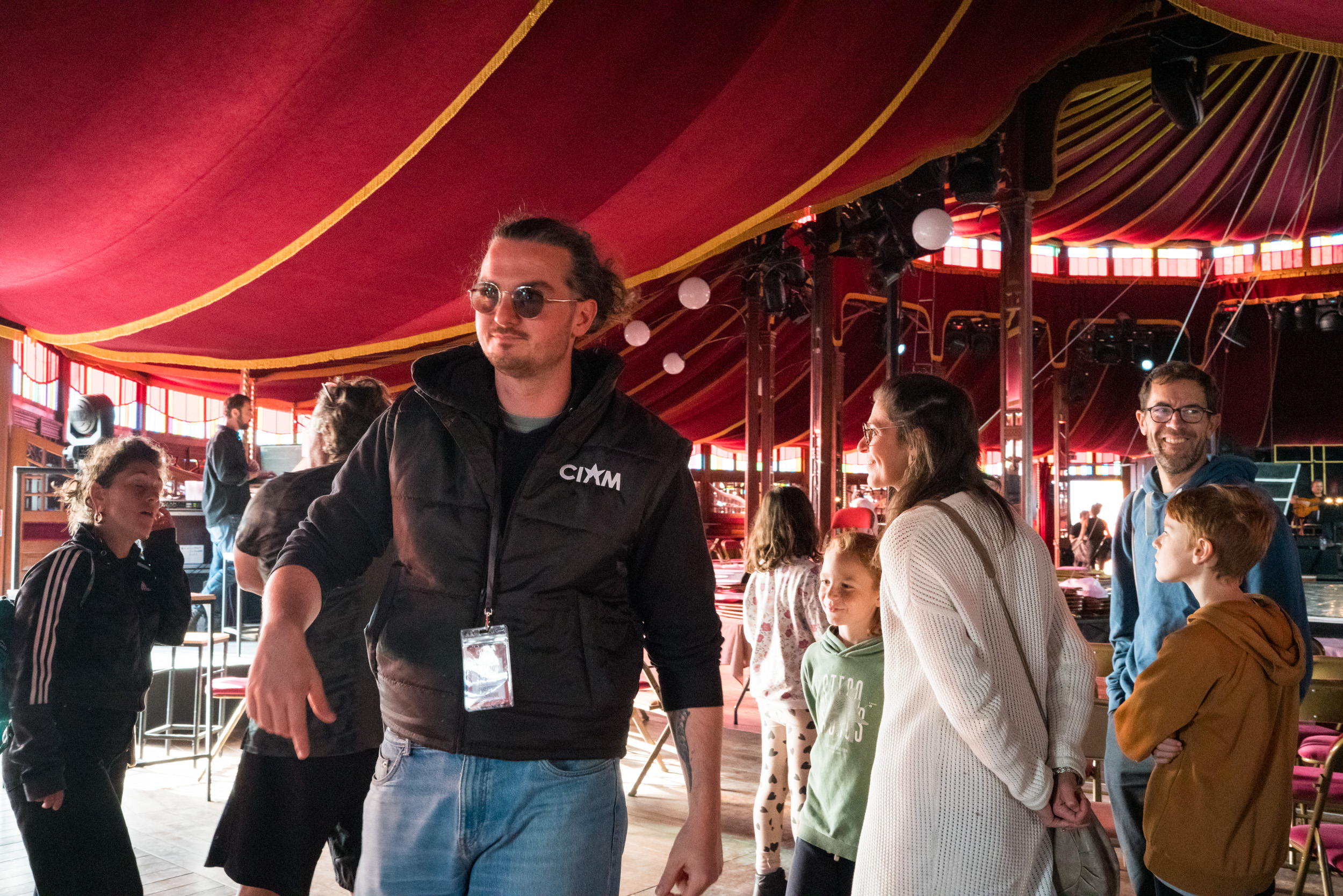 Visite des coulisses du festival, CIAM