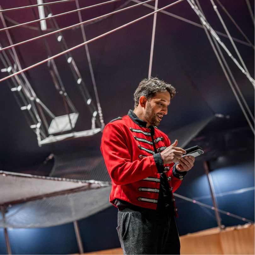 Portrait de Danik, acrobate