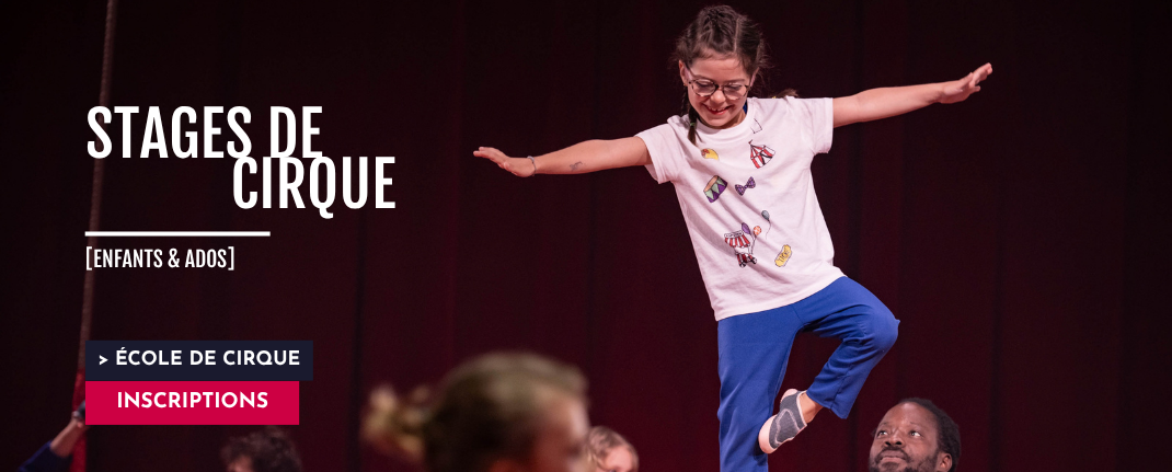 Stages de cirque pour enfants pendant les vacances au CIAM, Aix-en-Provence